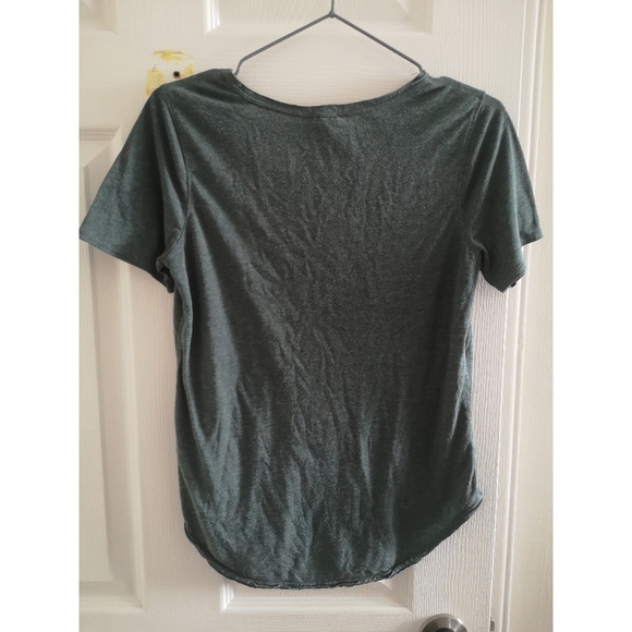 teal boyfriend cut t shirt - Picture 2 of 2